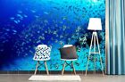 3D Gestreifter Fisch M666 Tapete Wandbild Selbstklebend Abnehmbare Aufkleber Eve