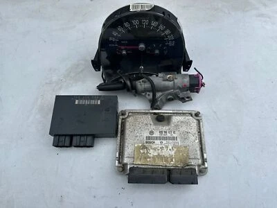 VW Nuova Beetle 1Y Cabrio Centralina Motore - Set 038906019KR Tachimetro 1.9 TDI - Immagine 1 di 4