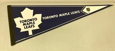 Toronto Maple Leafs NHL Hockey Classic 12"x 30" Team Pennant Room Decor Flag - Image 1 of 4