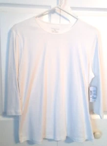 Christopher Banks weißes 3/4 Arm Top, Gr. PXL, neu - Bild 1 von 3