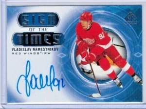 2020-21 SP Authentic Vladislav Namestnikov Sign of the Times SOTT Auto - Picture 1 of 1