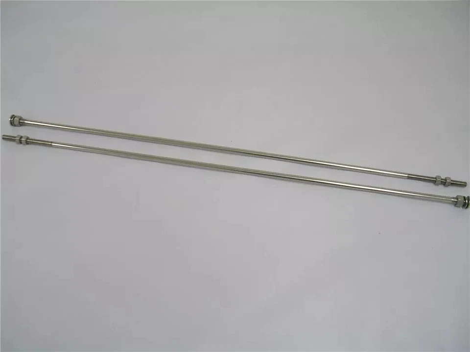 Ford 1932-1939 acero inoxidable radiador a cortafuegos barras de soporte barras Ford coche camión Foto 1 de 1