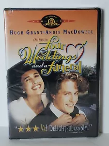 Four Weddings and A Funeral (DVD, 1993) Hugh Grant, Andie MacDowell - New Sealed - Picture 1 of 2
