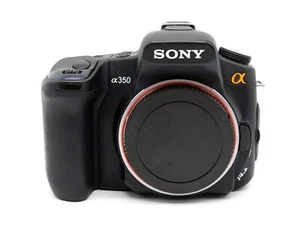 Sony Alpha A350 SLR-Digitalkamera, 14.2 MP, JPEG + RAW, Live View, CCD Shift - Bild 1 von 7