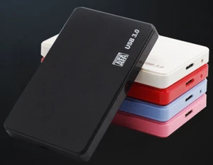 USB3.0 Externe Festplatte-Gehäuse Case 2,5 Zoll Festplattengehäuse SATA HDD SSD - Bild 1 von 29