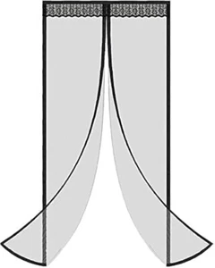 screen door mosquito net - Fit Door Size 35 X 80 Inch, Magnetic1 - Picture 1 of 1