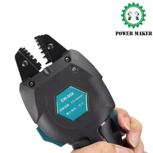 EW-50X 18V Rechargeable Crimping Machine 16KN Electric Terminal Crimping Pliers - Picture 1 of 13
