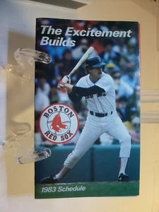 1983 Boston Red Sox Baseball Pocket Schedule (Sch0274) - Picture 1 of 2