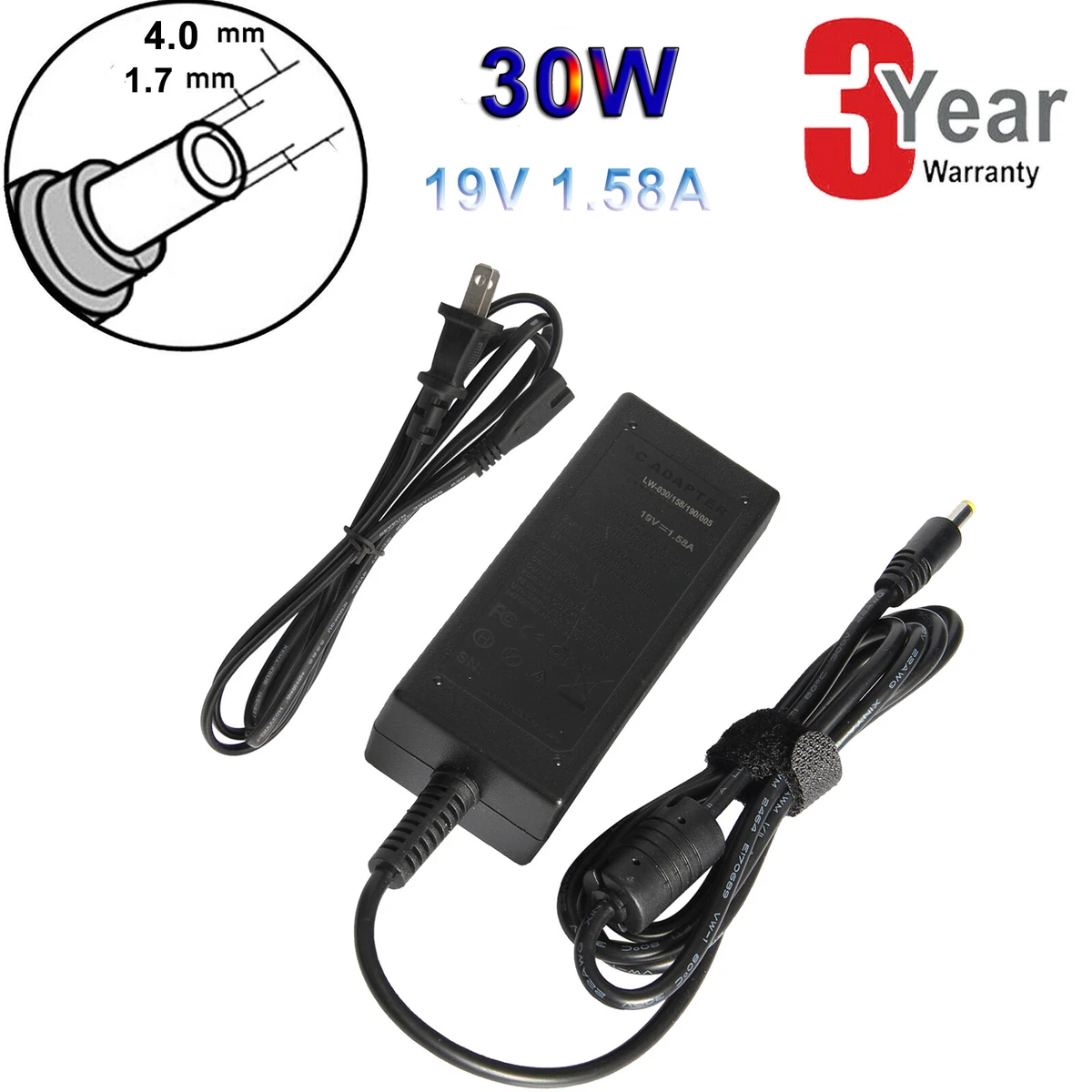 AC Adapter Charger Power For Toshiba Thrive Tablet PDA01U-00501F - Foto 8
