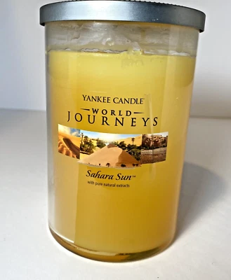 Yankee Candle World Journeys Sahara Sun Large 20 oz 2 Wick Tumbler Discontinued - Image 1 of 4