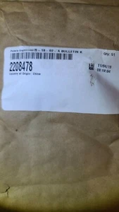Polaris 2208478 R-19-02-A Bulletin K Genuine OEM New - Picture 1 of 1