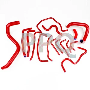 Silicone Radiator Hose For Toyota Celica GT GT-S 1.8L 2000-2005 2003 2002 Red - Picture 1 of 20