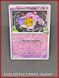 Team Rocket's Chingling 085/182 Reverse Holo - Sv10: Destined Rivals Pokémon TCG - Picture 1 of 2