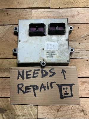 NEEDS REPAIRS 06-07 Dodge Ram 2500-3500 Truck Cummins ECM 4931980 5.9 CM849B BAD - Image 1 of 4