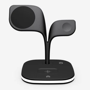 3 in 1 Magnetic Foldable Wireless Charger Stand with Light - Photo 1 sur 9