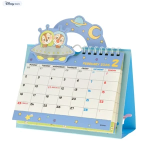 Disney store chip dale Desk Calendar Pop-Up Metallic CALENDAR & ORGANIZER 2026 - Picture 1 of 6