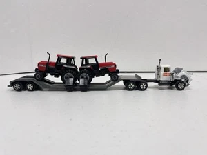 1/64 Case IH 2594 Equipment Hauling Set with Mack Semi - Picture 1 of 16