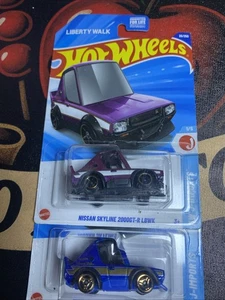 Hot Wheels Nissan Skyline 2000GT-R LBWK 2025 HW J-IMPORTS 1/5 lila und blau - Bild 1 von 1