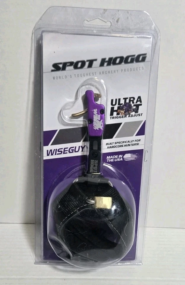 Spot Hogg WiseGuy Rigid Release w/Black Leather Buckle Strap NEW - Image 1 of 1