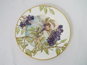 Heinrich Faeries of the Fields and Flowers Elderberry Fairy Plate - Picture 1 of 2