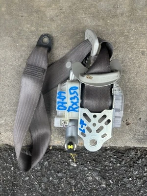 Cinturón de seguridad delantero lado del conductor Lexus RX350 2007-2009-color gris original de fábrica Foto 1 de 2