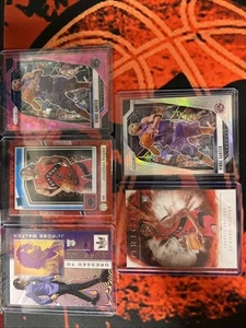 (5) Card Toronto Raptors Rookie Vince Carter Lot Donruss Court Kings Prizm (RC) - Picture 1 of 11