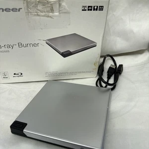 Pioneer BDRXD05S Blu-ray BD-RE Dual Layer Slim Burner untested!! Read - Afbeelding 1 van 10