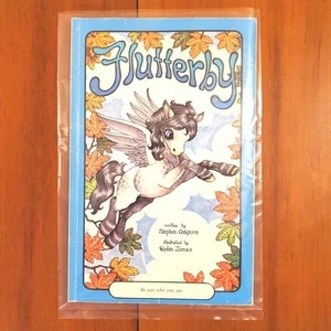 VTG 1976 FLUTTERBY Stephen Cosgrove Robin James Serendipity 0843105542 Bookmark - Picture 1 of 7