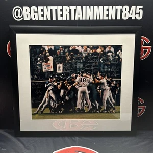 1998 New York Yankees Team Autographed Framed 28.5x32.5 Signed PSA DNA - Picture 1 of 9