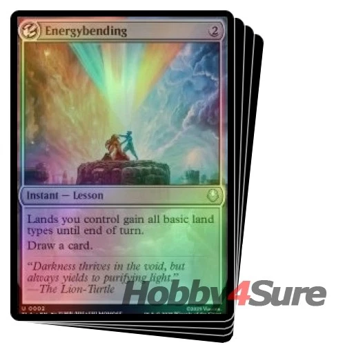 Foil Energybending X4 M/NM Magic: The Gathering MTG Avatar: The Last Airbender - Image 1 of 1