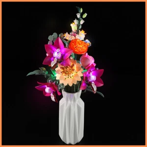 LED Light Sets for LEGO 10342 Pretty Pink Flower Bouquet No Model - Picture 1 of 8