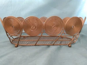 Messing Metall Korb 12" x 7" x 4" Handarbeit Mid Century Modern - Bild 1 von 6