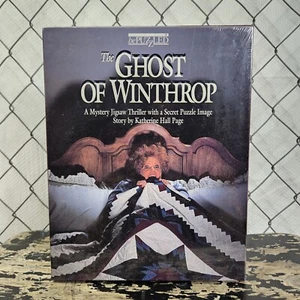 NUOVO 1993 bePuZzLed Il Fantasma di Winthrop Mystery Jigsaw Thriller Puzzle 1000 Pezzi - Foto 1 di 6