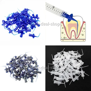 Dental Endo Irrigation Syringe Tips Disposable Irrigator Tip 0.25/0.35mm - Picture 1 of 16