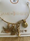 NWT Alex and Ani GAME OF THRONES "LANNISTER" Gold Multi-Charm Bracelet w/Card