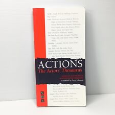 Actions: The Actor's Thesaurus by Marina Caldarone & Maggie Lloyd-Williams