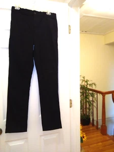 Boys Childrens Place Black Pants With Adjustable Waist - Size 18 - Picture 1 of 5