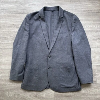 J Crew Traje Blazer Para Hombres 40 Thompson Abrigo Deportivo Gris Manga Larga Formal Negocios Foto 1 de 4