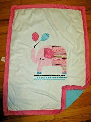 Babies "R" нас слон с воздушными шарами плюшевое одеяло - Изображение 1 из 4