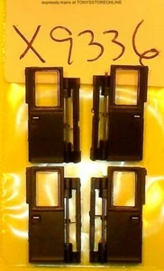 hornby oo spares x9336 1x pack of 4 black sprung doors to suit cl33 loco - Foto 1 di 1