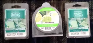 Goose Creek Key Lime Cake Pop -IllumiScents Sea Salt Crystals Waxmelts 3 Pks - Picture 1 of 2