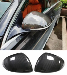 100% echt Carbon Spiegelkappen Hülle Schutz Cover für Mercedes Benz C S 206 223 - Picture 1 of 18