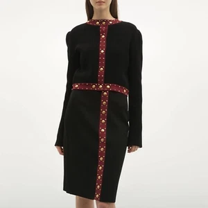 Alexander McQueen Black Wool Skirt XS NWT - Picture 1 of 9