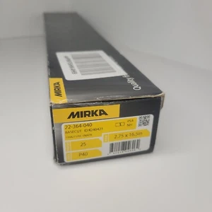 Mirka Grobschnitt 2,75 x 16,5" PSA P40 25er Pack (22-364-040) Schleifpapier Streifen - Bild 1 von 9