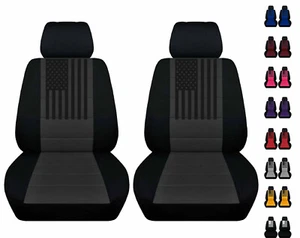 Jeep Patriot 2007-2017 juego de fundas de asiento delanteras con diseño de bandera de EE. UU. - Imagen 1 de 9