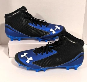 Under Armour Nitro Clutch Fit Football Cleats 4D Foam 1252684-009 Sz 13 - Picture 1 of 7