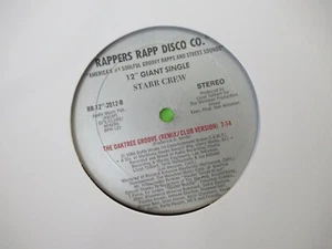 STARR CREW THE OAKTREE RAPP 12" SINGLE HIP HOP PRIVATE PRESS - Imagen 1 de 2