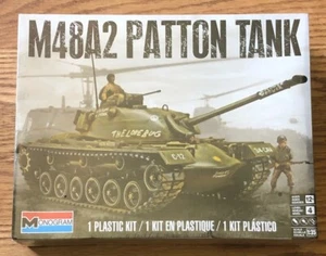 Revell/Monogram Model Kit 1/35 M48A2 Patton Tank New Sealed - Picture 1 of 6
