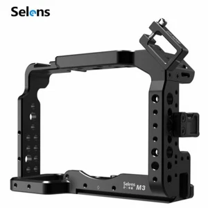 Selens Stabilizers Cold Shoe Mount Little Camera Cage Shell For A7R3/A7M3/A7III - Picture 1 of 12