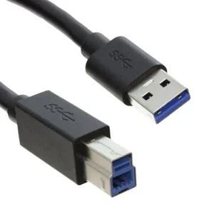 HP 1m USB-A to USB-B 3.0 high speed data cable for monitor USB hub, Printer, etc - Picture 1 of 1